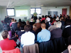 thematic-copie Affluence lors de la conférence Thèmatic sur les réseaux sociaux au Technopole le 26 mars dernier.