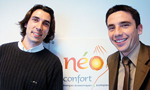 Benoît Penning-Reef (Responsable Qualité) et Eric Gelebart (Directeur)