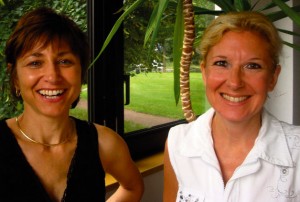 Brigitte Morgulis, secrétaire générale, et Véronique Nardi, chargée de communication du PVF.