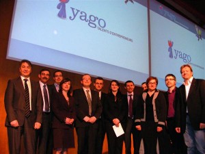 Les lauréats et les parrains du concours Yago. Photo P. B.