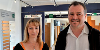 Gisèle et Philippe Burglin