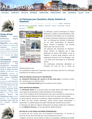 Le périscope, journal économique mulhousien - Alsagora