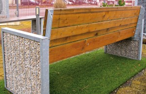 Stone Fence, gabion, Mulhouse